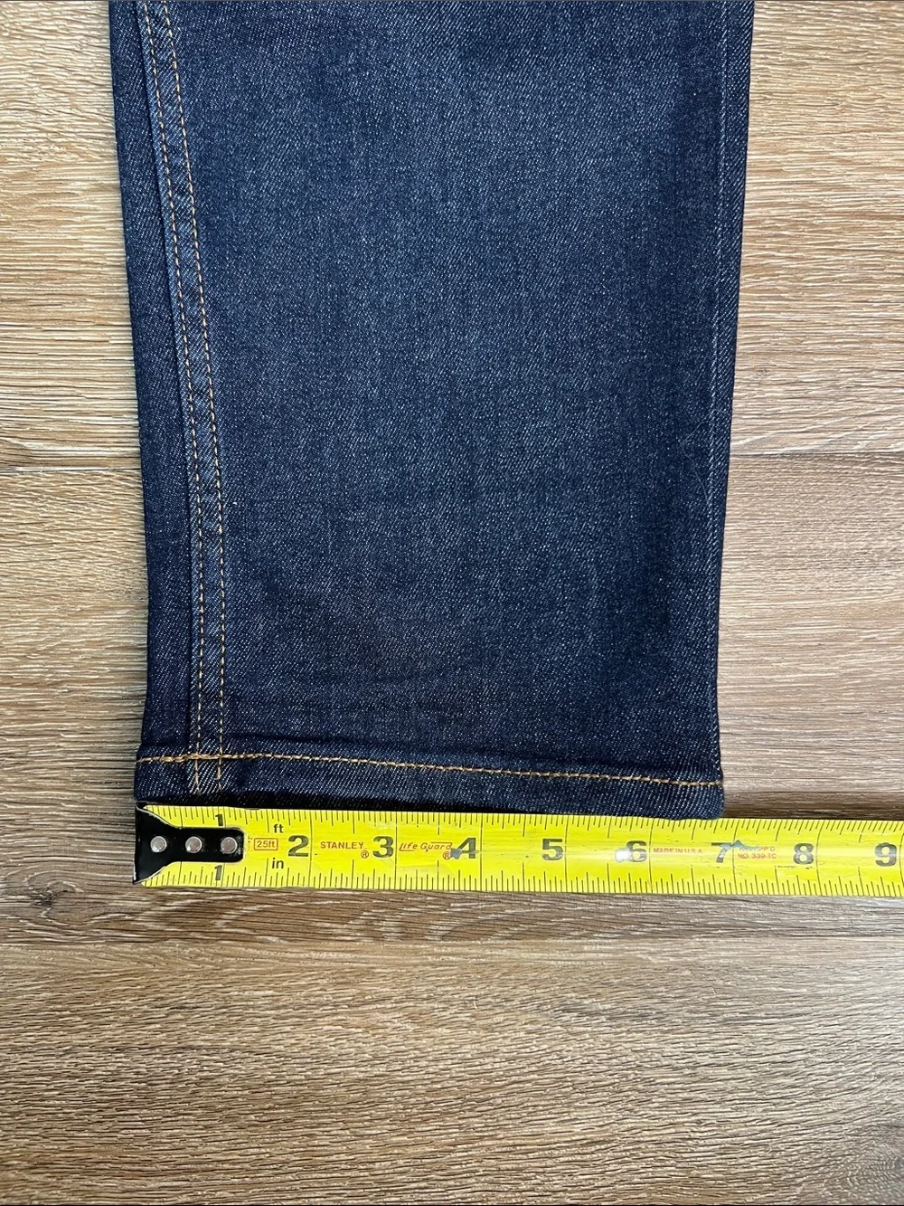 Banana Republic Travel Athletic Slim Straight Jeans Dark Wash Stretch 33x32
